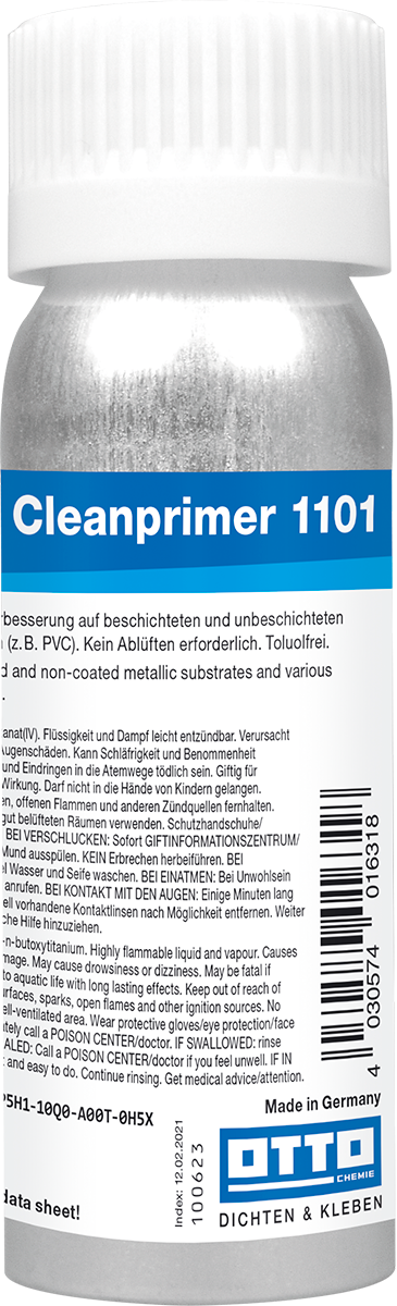 OTTO Cleanprimer 1101: Professional Cleaner and Adhesion Primer (100ml)