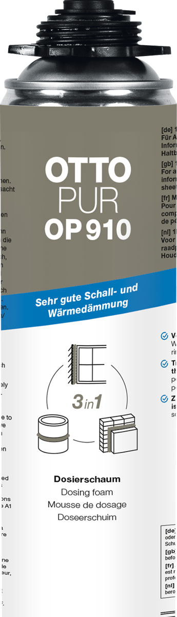 OTTOPUR OP 910 Universal PU Foam for Assembly and Insulation