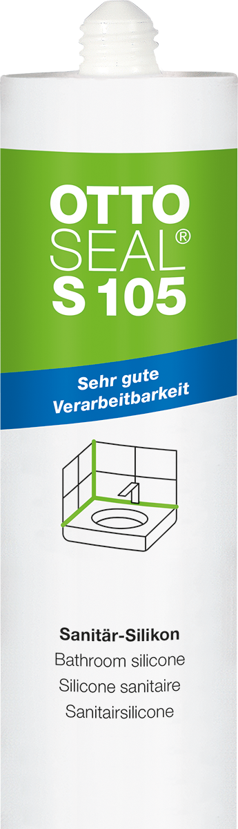 OTTOSEAL S105 Sanitary Silicone 310ml - Grey (C02)