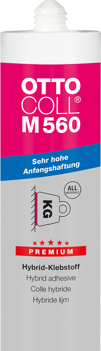 OTTOCOLL M 560 (310ml) – Premium high-strength hybrid adhesive, white