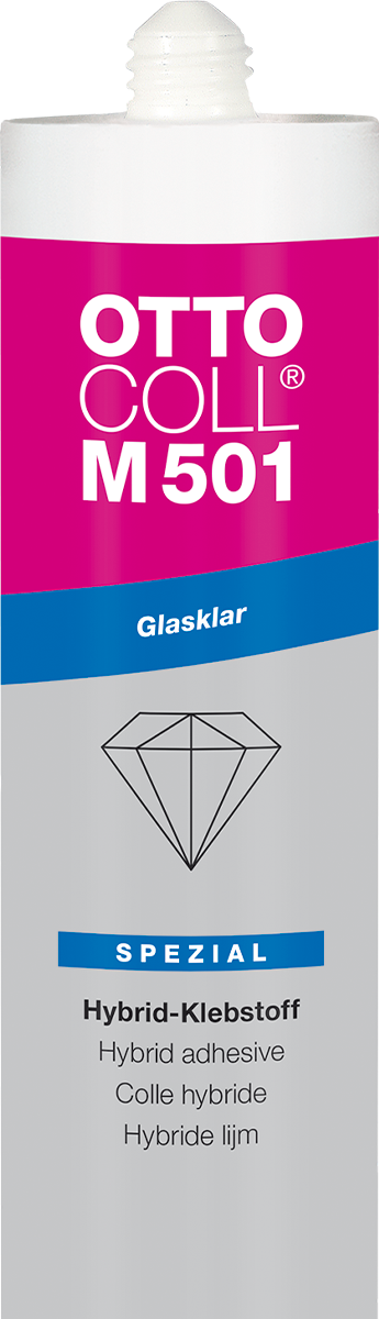 OTTOCOLL M501 Crystal Clear Hybrid Adhesive, 310ml