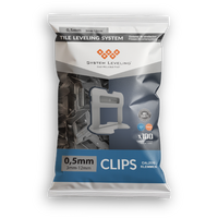 Tile levelers 0.5mm – For professional installation