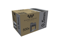 Tile levelers 0.5mm – For professional installation