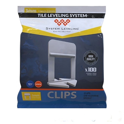 XL Nivelatori za pločice 3mm (za debljinu 15-22mm) - 100 kom