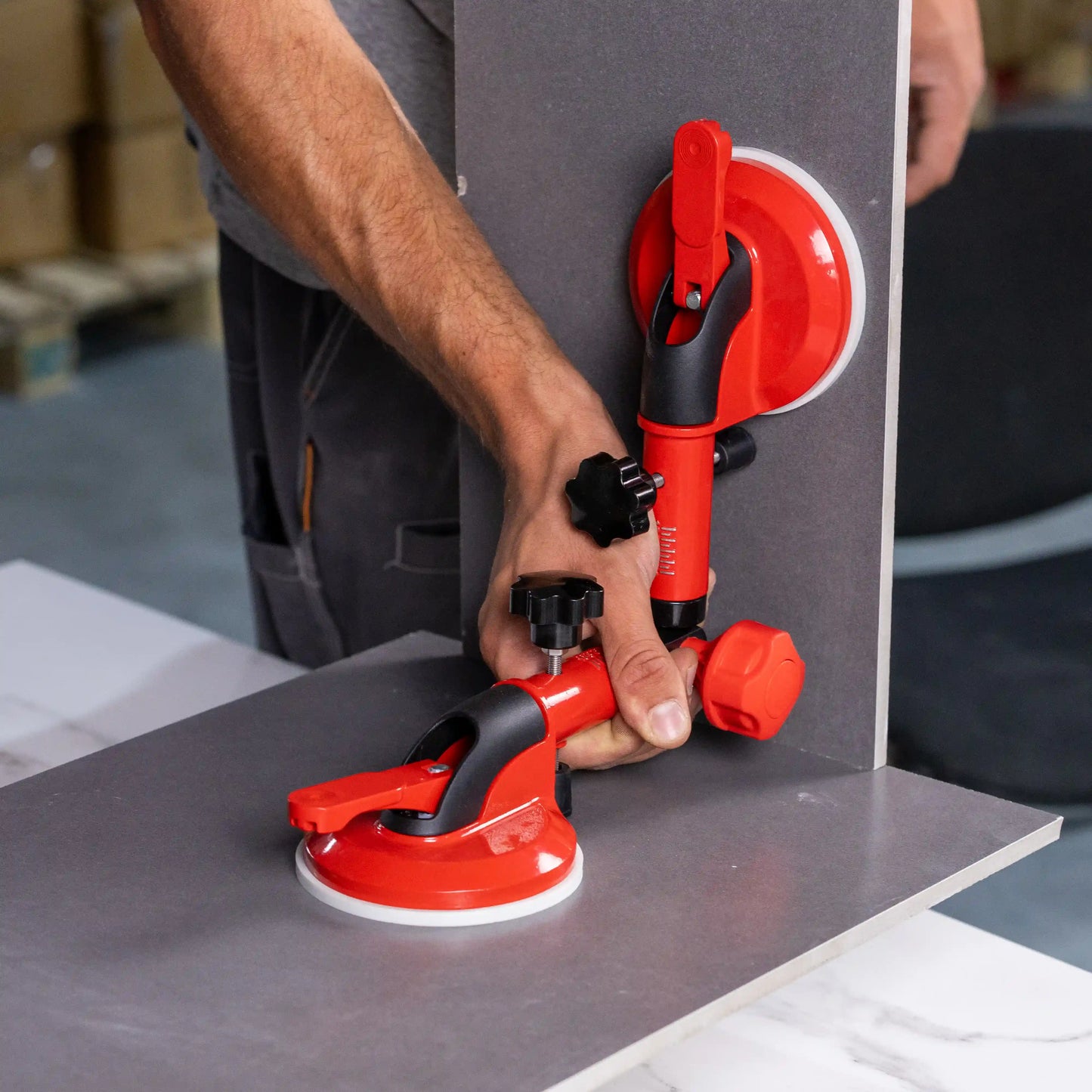 EREFA E1003 Ugaona vakuum hvataljka za pločice – 100kg nosivost