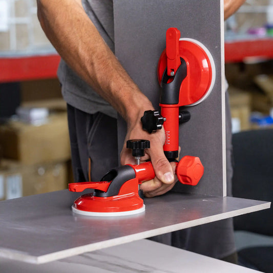 EREFA E1003 Angle vacuum suction cup for tiles – 100kg load capacity