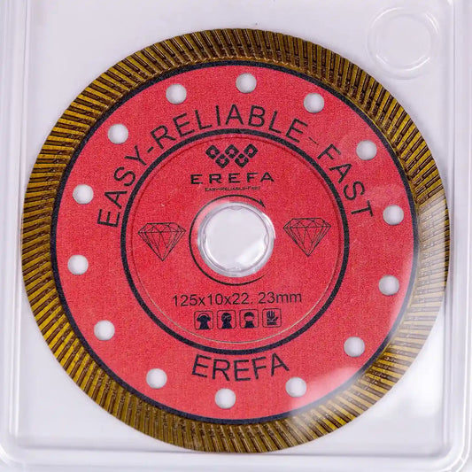 E1051 Dekton Diamanttrennscheibe, 125 mm, Industriequalität für Präzision und Geschwindigkeit