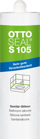 OTTOSEAL S105 Sanitarni silikon 310ml - Bledo siva