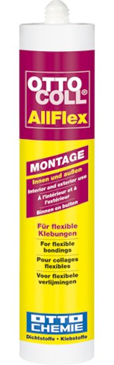 OTTOCOLL AllFlex (M540) - Ultra fleksibilni montažni lepak, beli 310ml