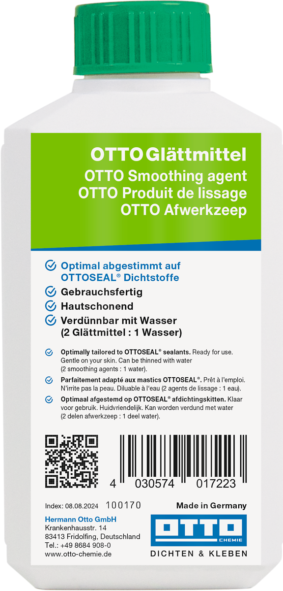 OTTO Glattmittel 250ml - Smoothing and finishing agent for sealants