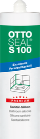 OTTOSEAL S100 Premium Sanitary Silicone 300ml - C15 Medium Brown