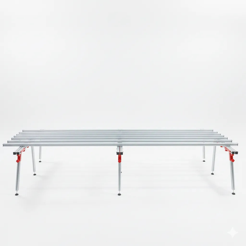 E2009 Plattenstütztisch mit 500 kg Tragfähigkeit und verstellbarem Größenbereich