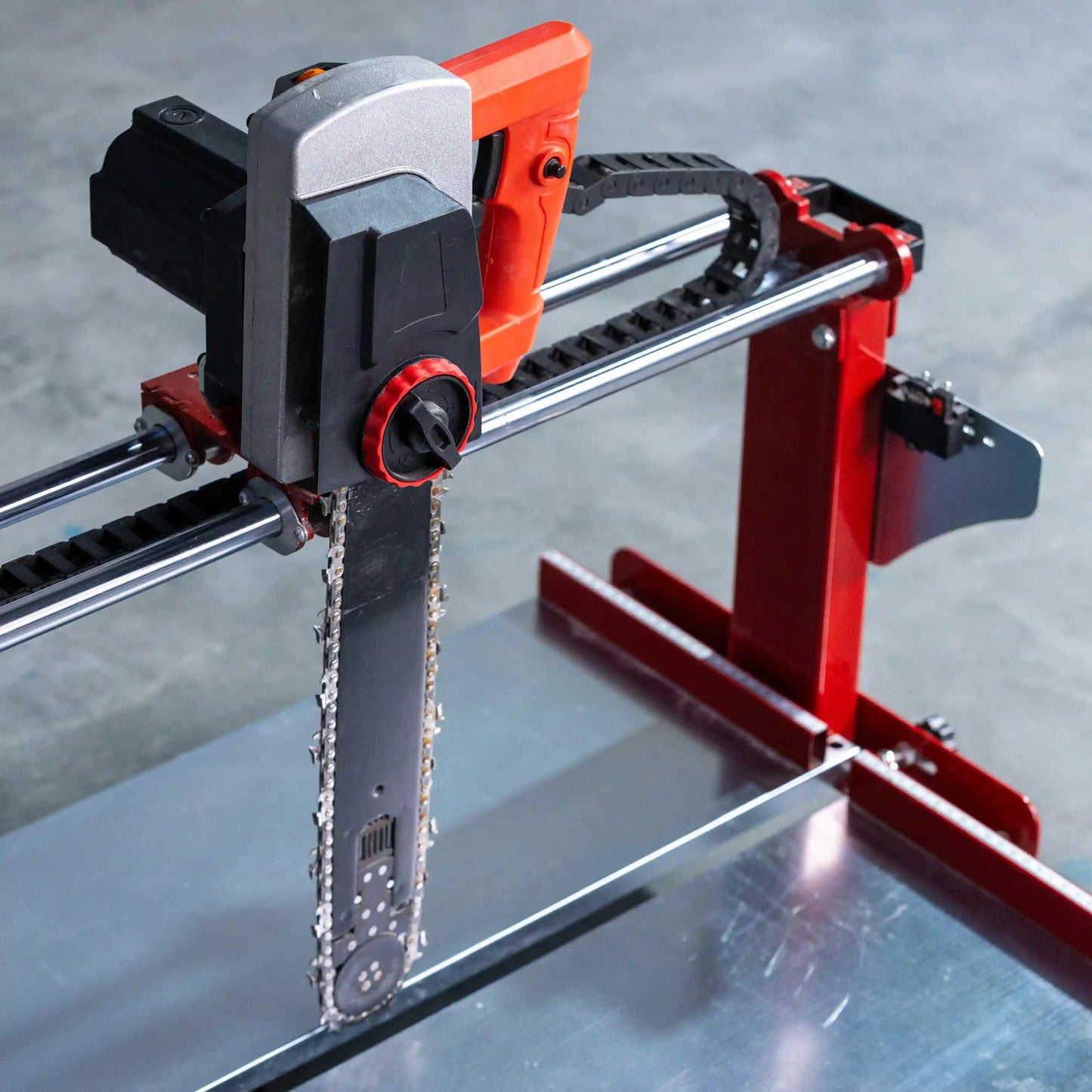 E4006 Leichtziegel-Schneidemaschine mit 2300-W-Motor und 300 mm Schnitttiefe