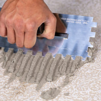 E1012 Inox gleterica sa zubima 10mm (110x280mm)