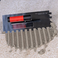 E1012 Inox gleterica sa zubima 10mm (110x280mm)