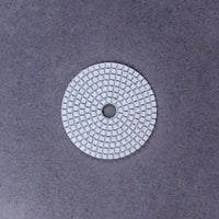 E1045 7-stufiges Nass-Diamantpad für präzises Steinpolieren mit 4 Zoll Flexibilität