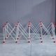 E2010 Extruded aluminum slab workbench with 15 legs, 1000kg load capacity