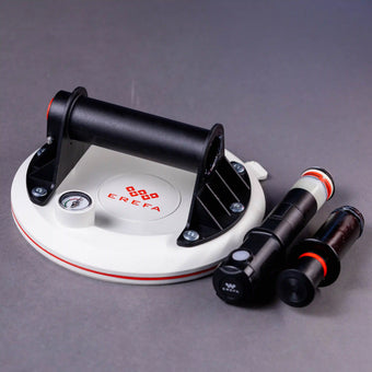 compare product E3012 Manueller Saugnapf mit elektrischer Pumpe für das Handling schwerer Fliesen, 150 kg Tragkraft