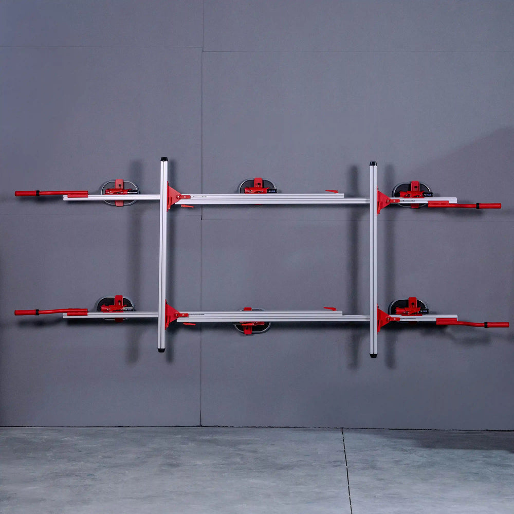 E4001 Schwerlast-Plattenheber mit Aluminium-Saugnapf und LCD-Display