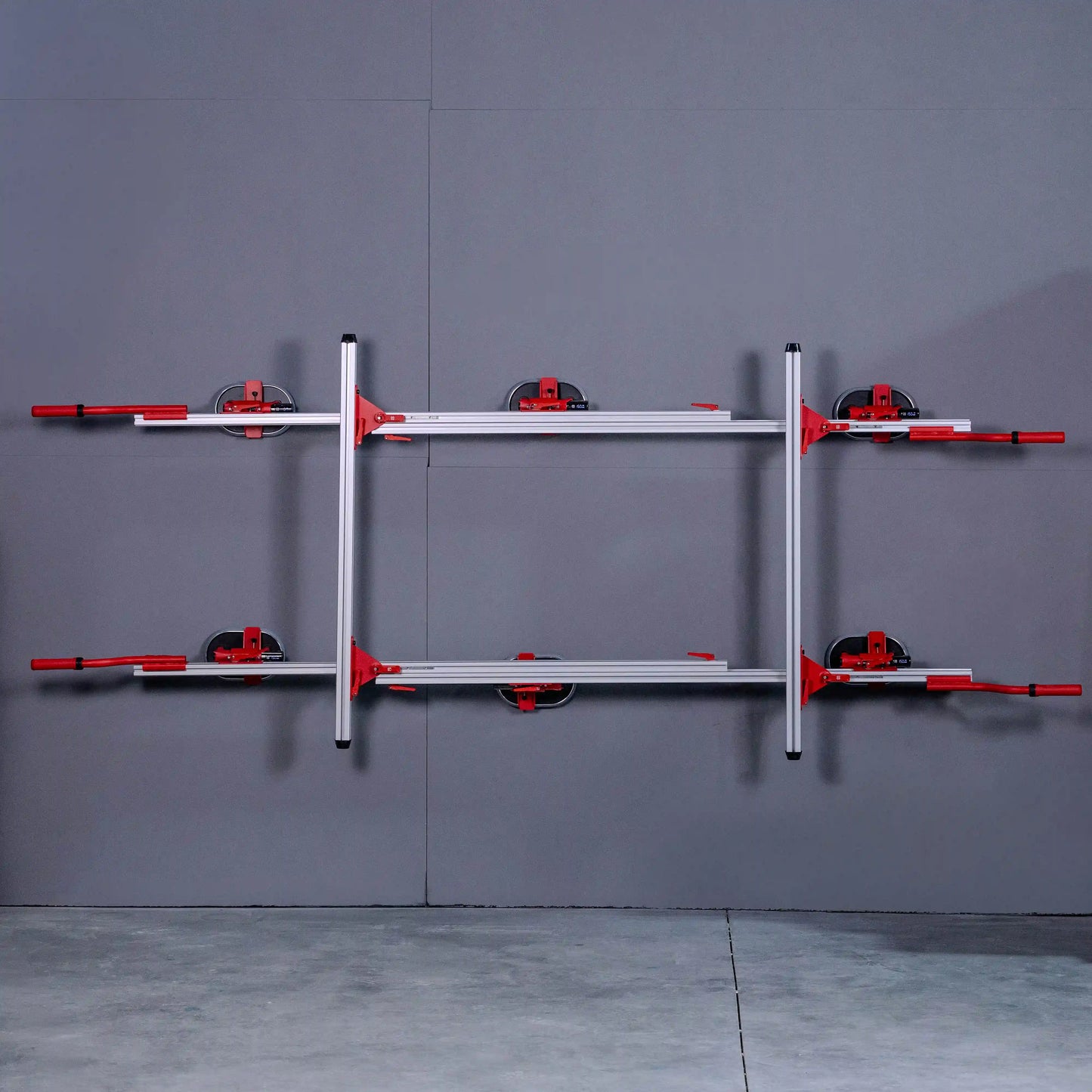 E4001 Schwerlast-Plattenheber mit Aluminium-Saugnapf und LCD-Display