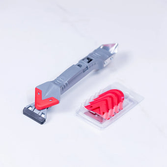 compare product E1095 Silikon-Fugenwerkzeug-Set mit ergonomischem Griff für präzises Abdichten