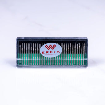 compare product E1033 Set dijamantskih burgija 30 komada - 3mm prihvat za preciznu obradu