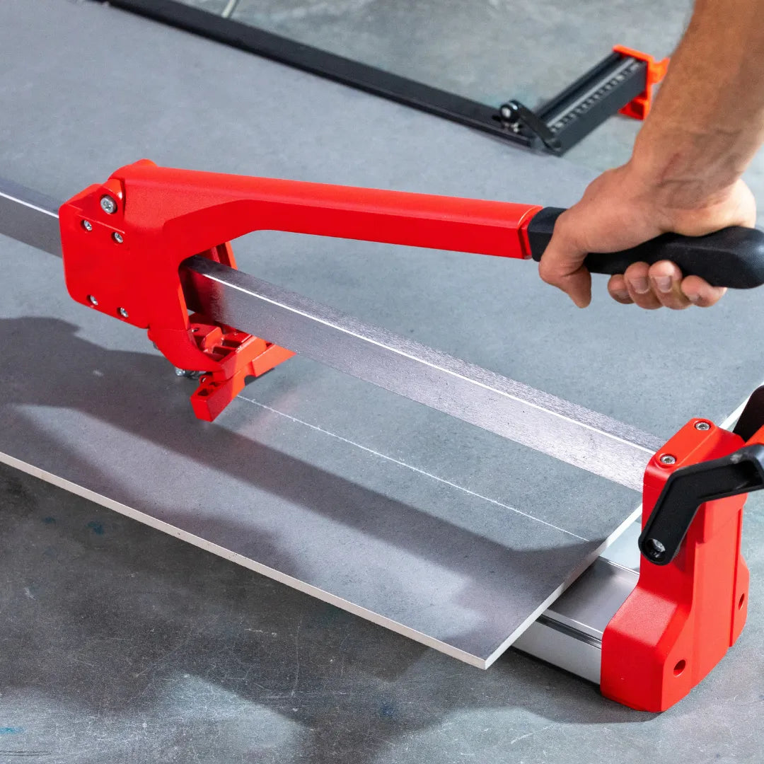 E2019 Manueller Fliesenschneider 800 mm mit Aluminiumlegierungssockel und Hartmetallscheibe