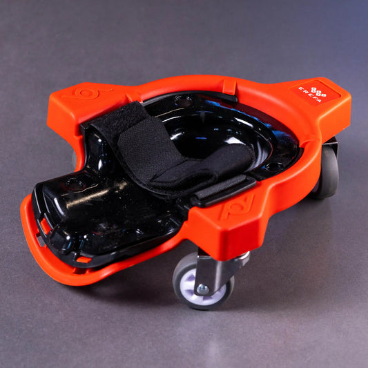 E1024 Tragbarer Silikon-Knieschoner mit strapazierfähiger Polsterung für Bauarbeiter