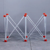 E2018 Ekstrudirani aluminijumski radni sto sa 6 nogu za ploče velikog formata