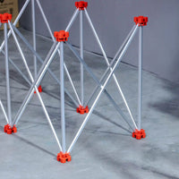 E2018 Ekstrudirani aluminijumski radni sto sa 6 nogu za ploče velikog formata