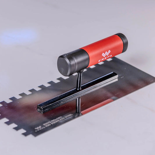 E1012 Inox gleterica sa zubima 10mm (110x280mm)