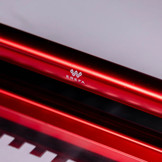 E1017 Edelstahl-Spachtel mit 12-mm-Aufnahme und Aluminiumgriff